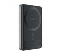 Батарея універсальна Acefast Magnetic Wireless 10000mAh 20W PD, QC/3.0, QI 15W, M12 Black (6974316283393)