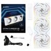 Кулер до корпусу Lian Li Uni Fan TL WIRELESS 120-3, White (G99.12TL1W3W.00)