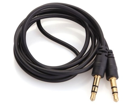 Кабель мультимедійний 3.5mm M to 3.5mm M 5.0m black Voltronic (YT-AUXGJ(M)/(M)-5.0-B)