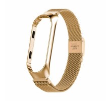 Ремінець до фітнес браслета BeCover Metal для Xiaomi Mi Smart Band 8 Gold (709359)