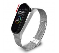 Ремінець до фітнес браслета BeCover Metal для Xiaomi Mi Smart Band 8 Silver (709358)
