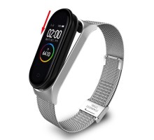 Ремінець до фітнес браслета BeCover Metal для Xiaomi Mi Smart Band 8 Silver (709358)