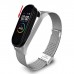 Ремінець до фітнес браслета BeCover Metal для Xiaomi Mi Smart Band 8 Silver (709358)