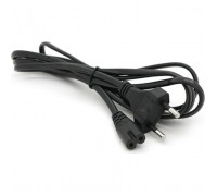 Кабель живлення C7 1.8m 0.5mm2 black Voltronic (PC-184/2 CEE7/16-C7-CCA18)