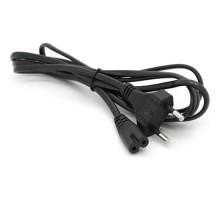 Кабель живлення C7 1.8m 0.5mm2 black Voltronic (PC-184/2 CEE7/16-C7-CCA18)