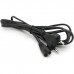 Кабель живлення C7 1.8m 0.5mm2 black Voltronic (PC-184/2 CEE7/16-C7-CCA18)