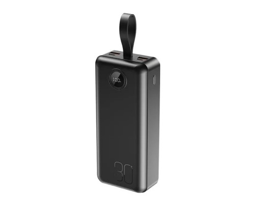 Батарея універсальна BOROFONE 30000mAh BJ11 Rider Black (6941991116445)