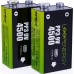 Акумулятор Крона USB-С 500 mAh 9V Li-ion 2шт./уп. (Loop Energy) Verico (1UDBT-A3WEB2-NN)