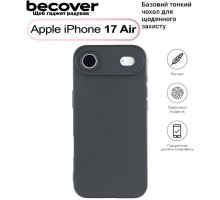 Чохол до мобільного телефона BeCover Apple iPhone 17 Air Black (713758)