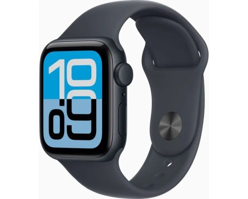 Смарт-годинник Apple Watch SE 3 GPS 40mm Midnight Aluminium Case with Midnight Sport Band - S/M (MEH94RK/A)