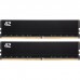 Модуль пам'яті для комп'ютера DDR4 16GB (2x8GB) 3200 MHz 42-Series eXceleram (E-42-002D-16)