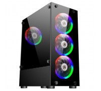 Корпус для ПК 1stPlayer V2-A-BK-4F1