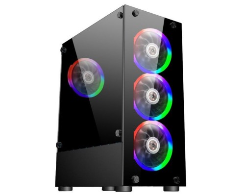 Корпус для ПК 1stPlayer V2-A-BK-4F1