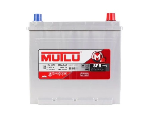 Акумулятор автомобільний MUTLU 6СТ-68 (0) Asia SFB D23.68.060.C