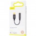 Перехідник USB-C M to 3.5mm F 0.1m black Baseus (CATL54-01)
