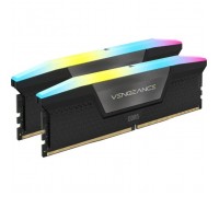 Модуль пам'яті для комп'ютера DDR5 96GB (2x48GB) 6800 MHz Vengeance RGB Black Corsair (CMH96GX5M2B6800C34)