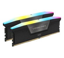 Модуль пам'яті для комп'ютера DDR5 96GB (2x48GB) 6800 MHz Vengeance RGB Black Corsair (CMH96GX5M2B6800C34)