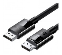Кабель мультимедійний DisplayPort M to DisplayPort M 1.0m V1.4 braided DP114 black Ugreen (80390)
