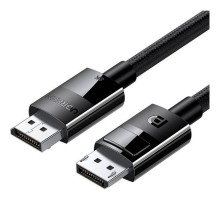 Кабель мультимедійний DisplayPort M to DisplayPort M 1.0m V1.4 braided DP114 black Ugreen (80390)