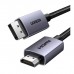 Кабель мультимедійний DisplayPort M to HDMI M 2.0m V2.0 4K30Hz DP125 black Ugreen (35842)