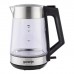 Електрочайник Gorenje 1.7л, 2,200 Вт, strix контроль, скло, нерж (K17OGS)