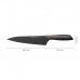 Кухонний ніж Fiskars Edge шеф 19 см (1003094)