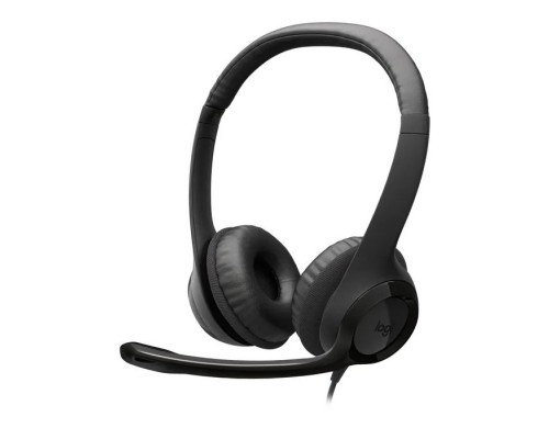 Навушники Logitech H390 USB-C Midnight Black (981-001576)