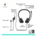 Навушники Logitech H390 USB-C Midnight Black (981-001576)