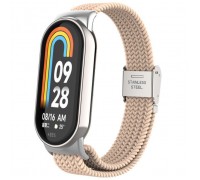 Ремінець до фітнес браслета Armorstandart Braided Solo Loop для Xiaomi Smart Band 10/9/8 Pink Sand (ARM86883)