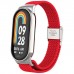 Ремінець до фітнес браслета Armorstandart Braided Solo Loop для Xiaomi Smart Band 10/9/8 Red (ARM86884)