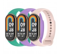 Ремінець до фітнес браслета Armorstandart комплект 3шт Xiaomi Smart Band 10/9/8 Spring (ARM75720)