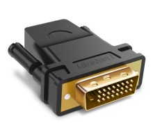 Перехідник DVI 24+1 M to HDMI F black Ugreen (20124)