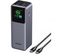 Батарея універсальна Ugreen 25000mAh 200W PD/3.0, QC/4.0 (PB722) (35525B)