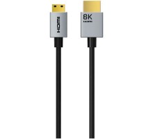 Кабель мультимедійний HDMI micro M to HDMI M 0.5m 8K60Hz Cabletime (CA915873)