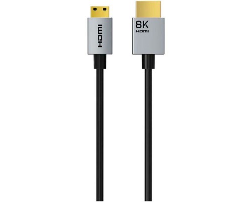 Кабель мультимедійний HDMI micro M to HDMI M 0.5m 8K60Hz Cabletime (CA915873)