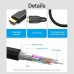 Кабель мультимедійний HDMI M to HDMI M 1.5m 8K60Hz cotton braided black Vention (AAUBG)