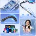 Перехідник Lightning to 3.5mm 0.1m cotton braided aluminum gray Vention (BMBHA)