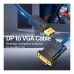 Кабель мультимедійний DisplayPort M to VGA M 1.5m 1080p60Hz black Vention (HBLBG)