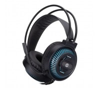 Навушники HP DHE-8001U LED USB Black (DHE-8001U)