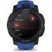 Смарт-годинник Garmin Instinct 3, 45mm, AMOLED, Black with Bolt Blue Band, GPS смарт-годинник (010-02936-03)