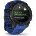 Смарт-годинник Garmin Instinct 3, 45mm, AMOLED, Black with Bolt Blue Band, GPS смарт-годинник (010-02936-03)