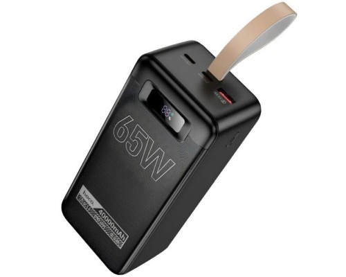 Батарея універсальна HOCO 40000mAh Aquila PD/3.0/65W QC/3.0 Black (DB82 / 714726)