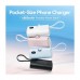 Батарея універсальна Vention 4800mAh 22,5W PD, USB-C In/Out, LED display, with built-in USB-C cable White (FHQW0)