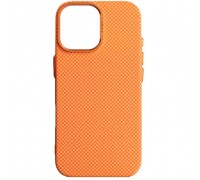 Чохол до мобільного телефона Armorstandart LikeCarbon2 MagCase Apple iPhone 17 Kevlar Orange (ARM88614)