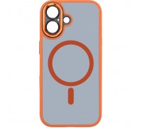 Чохол до мобільного телефона Armorstandart Unit MagCase SE Apple iPhone 17 Orange Black (ARM86315)