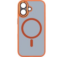 Чохол до мобільного телефона Armorstandart Unit MagCase SE Apple iPhone 17 Orange Black (ARM86315)