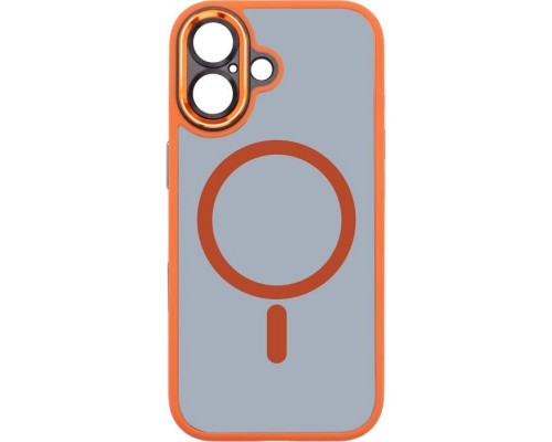 Чохол до мобільного телефона Armorstandart Unit MagCase SE Apple iPhone 17 Orange Black (ARM86315)