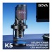Мікрофон Boya K5-02 RGBType-C/3,5 мм Jack Black (BOYA K5-02)