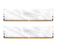 Модуль пам'яті для комп'ютера DDR5 32GB (2x16GB) 6400 MHz Pro Overclocking White Micron (CP2K16G64C32U5W)