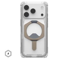 Чохол до мобільного телефона UAG Plasma XTE MagSafe iPhone 17 Pro Clear/Titanium (114527114G36)